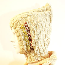 Load image into Gallery viewer, Mazzamurello Brown and Yellow Balaclava

